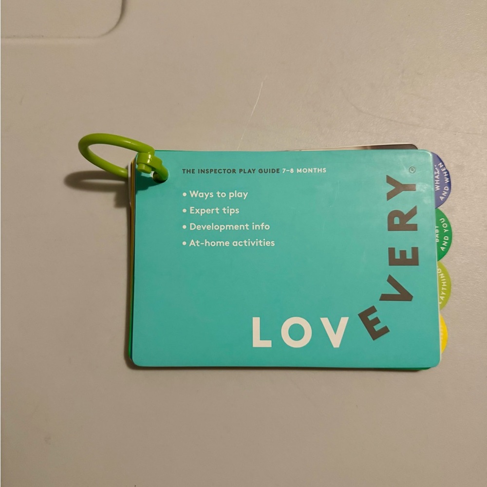 Lovevery Play Guide for 7-8 Months The Inspector